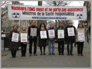Vigil outside the Ministry of Health during December 2015