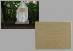 Commemorative stele