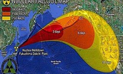 Nuage radioactif Fukushima